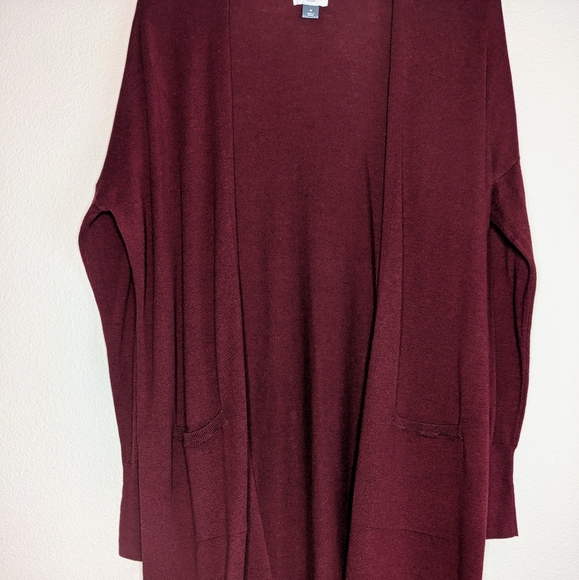 Old Navy Maroon Cardigan - Picture 6 of 13